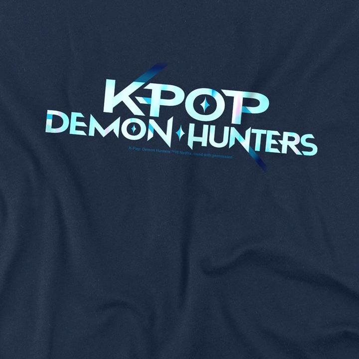 Immagine prodotto K-Pop Demon Hunters Maglietta Logo Bambini (152, 158)