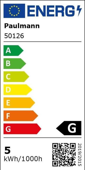 Etichetta energetica Paulmann Candela Zigbee (E14, 400 lm, 1x)