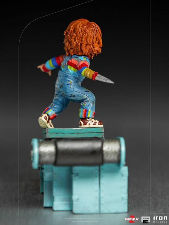 Actual product image Iron Studios Chucky, la poupée de sang statuette 1/10 Art Scale Chucky 15 cm