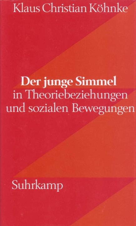 Produktbild Der junge Simmel in Theoriebeziehungen und sozialen Bewegungen (Deutsch, Klaus Christian Köhnke, 1996)
