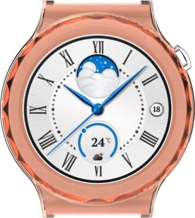 Actual product image König Design Protective Case Cover for Huawei Watch GT 3 Pro 43mm Case Cover Bumper Etui Bag