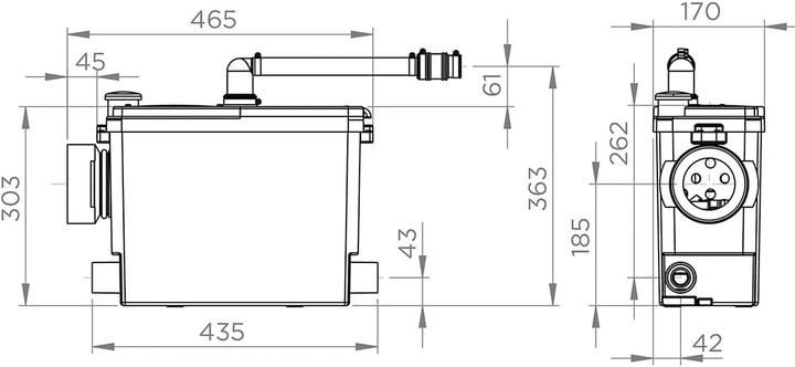 Produktbild SFA SaniPack Pro UP