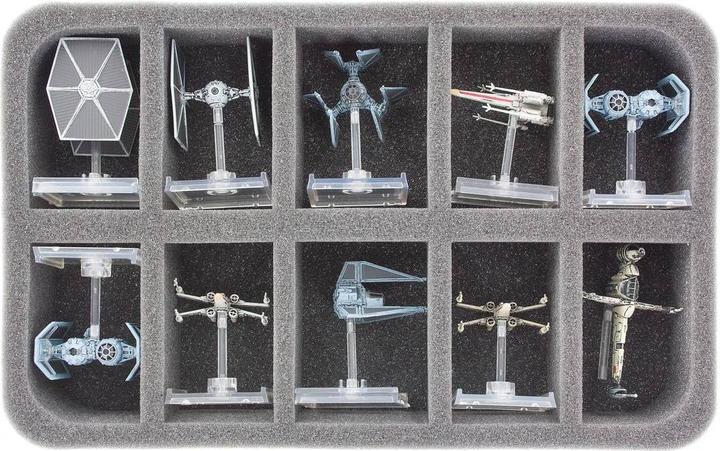 Immagine prodotto Feldherr LBM12 - Scatola di immagazzinamento FSLB150 per Star Wars X-Wing Empire - Corvetta Imperiale (Im (Materiale sintetico)