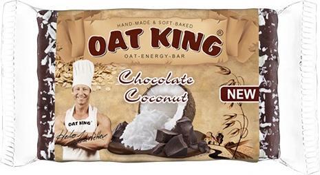 Actual product image Oat King Energie Riegel (Chocolate, Coconut, 1 pcs., 95 g)
