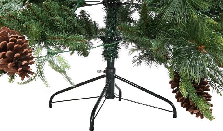 Image du produit Esprit Weihnachtsbaum Rot grün PVC 120 x 120 x 210 cm (210 cm)