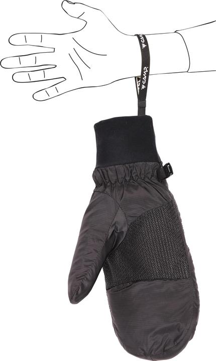 Produktbild No Name Łapawice Camp G Air B-Mitt - black rozmiar: l (L)