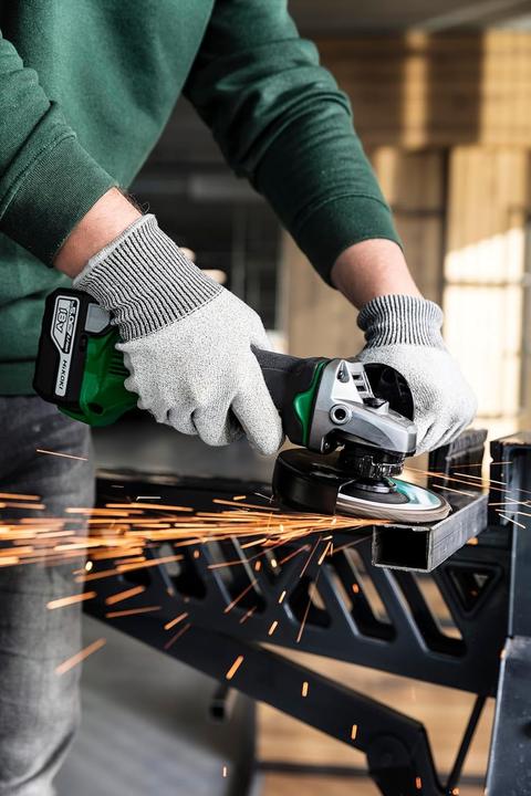 Immagine prodotto Hikoki G1813DAWQZ Mini levigatrice a batteria 18V (125 mm)