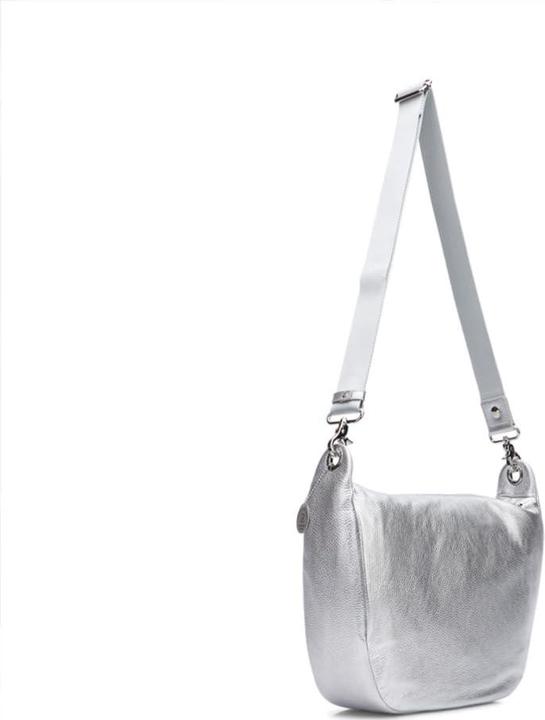 Actual product image Mandarina Duck Mellow Metal Crossover with Adjustable Strap and Removable Hook