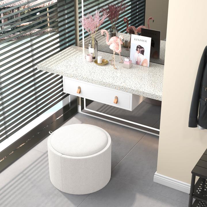 Immagine prodotto Homcom Sgabello imbottito