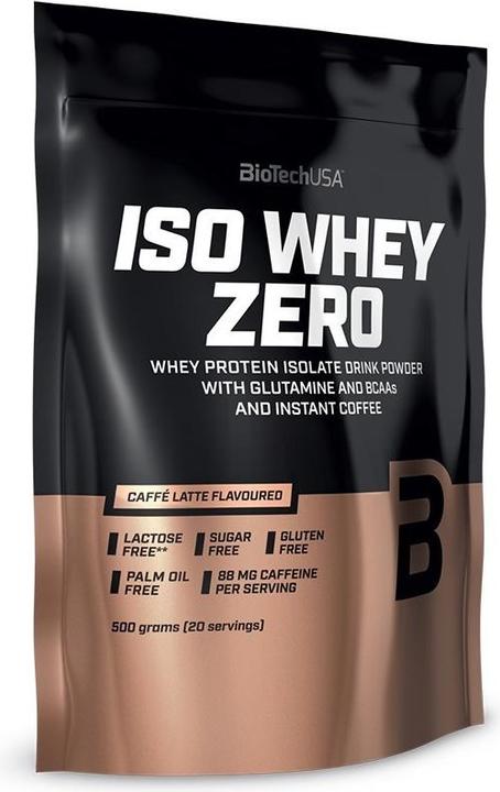 Biotech USA Biotech Iso Whey Zero 500g Beutel Caffee Latte (Caffe Latte, 1 Stk., 500 g)