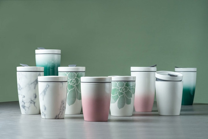 Immagine prodotto Like. by Villeroy & Boch Tazza Green Coffee To Go (350 ml, 1 x)