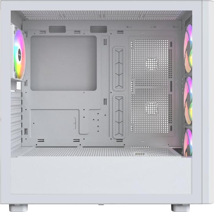 Actual product image Montech XR Wood White (wei?) (ATX, mATX, Mini-ITX)