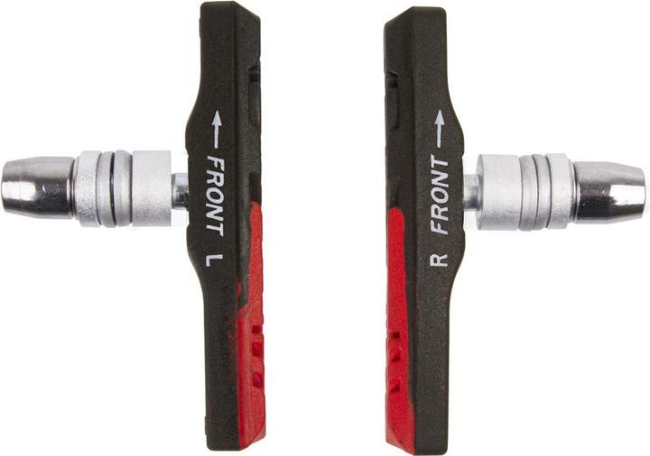 M-Wave V-brake shoes 70 mm, two-tone (Rubber)