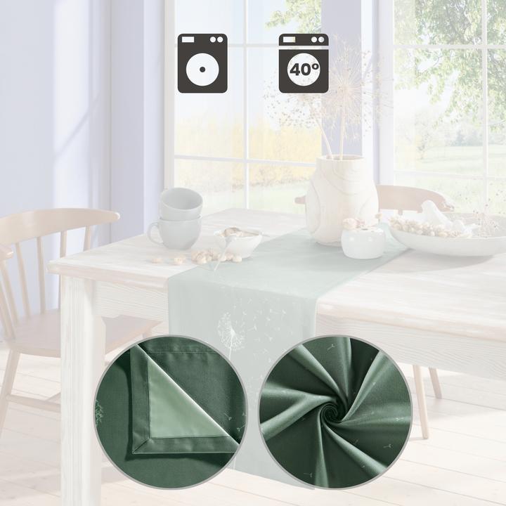 Actual product image Erwin Müller Tischläufer "Pusteblume" (40 x 170 cm)