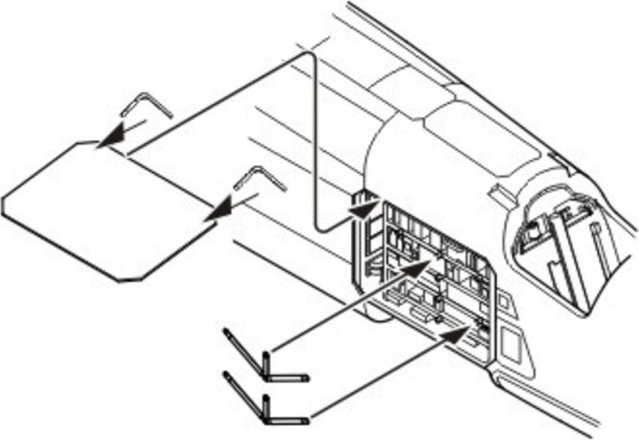 Actual product image CMK TSR-2 Electronic Bay for Airfix kit