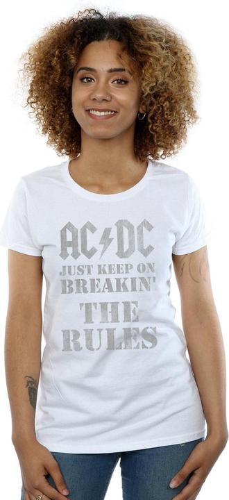 Immagine prodotto AC/DC Maglietta da donna/ragazzo Just Keep On Breaking The Rules in cotone (M)