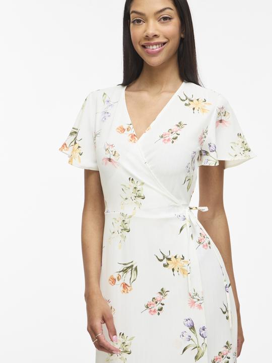 Produktbild Vila VILOVIE Maxi Kleid mit V-Ausschnitt (38)
