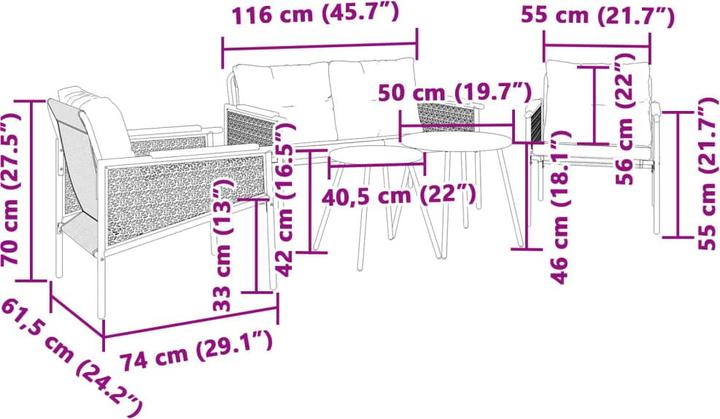 Immagine prodotto vidaXL Lavanda