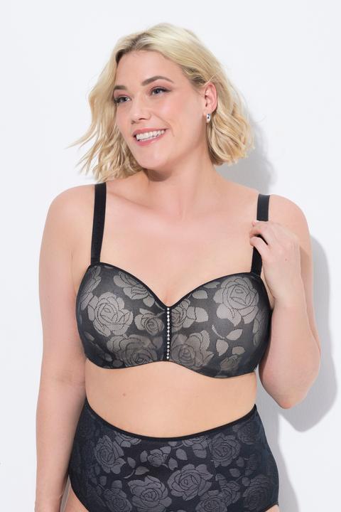 Actual product image TruYou Convertible Rose Print Bra (85 C)