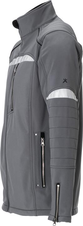 Produktbild Planam Softshelljacke grau/schwarz S M (M)