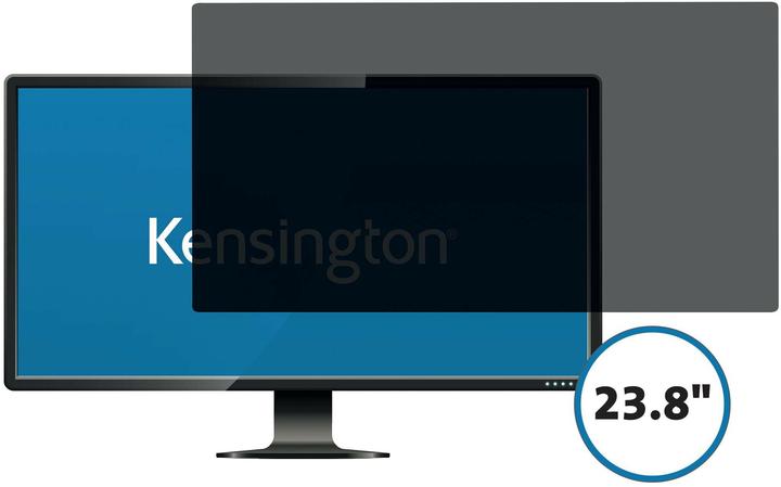 Actual product image Kensington Privacy filter - 2-fold, removable (23.80", 16 : 9)