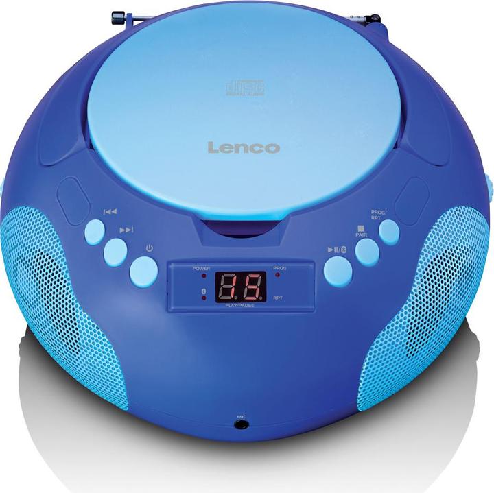 Actual product image Lenco Boombox SCD-625BU, blue