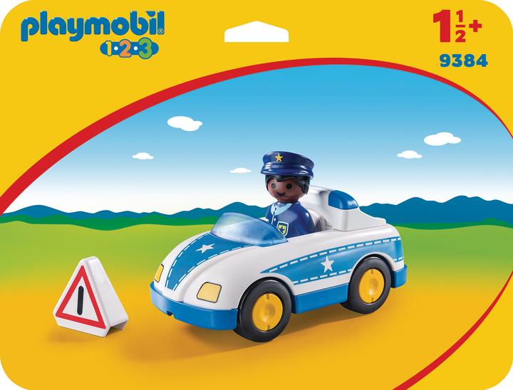 Produktbild Playmobil Polizeiauto (9384, Playmobil 1.2.3)