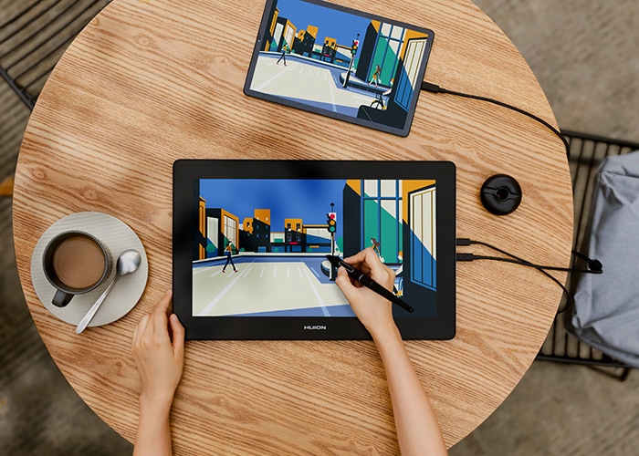 Actual product image Huion Kamvas Pro 16 Plus (15.60", 5080 lpi)