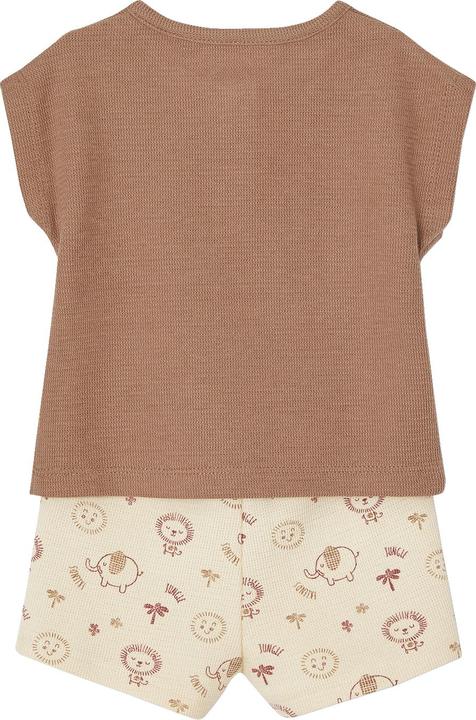 Produktbild Vertbaudet Baby-Set: Henley-Shirt & Shorts (56)