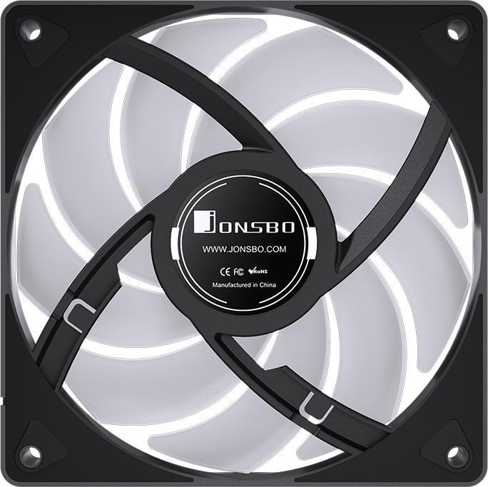 Produktbild Jonsbo CR-1000 EVO CPU-Kühler, RGB - schwarz (154 mm)