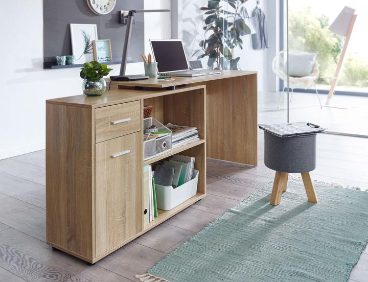 Image du produit Wohnling Bureau d'angle (120 x 107 x 75 cm)