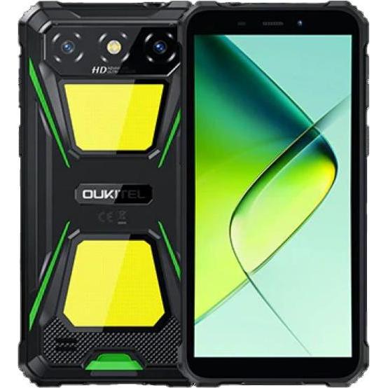 Oukitel Smartphone G5 6 4/128GB 6300mAh Grün (128 GB, Verde), Smartphone, Verde