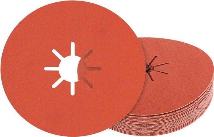 Actual product image Bosch Professional Zubehör EXPERT R782 Prisma Ceramic fibre disc, 180 mm, 22.23 mm, G 36 (36)