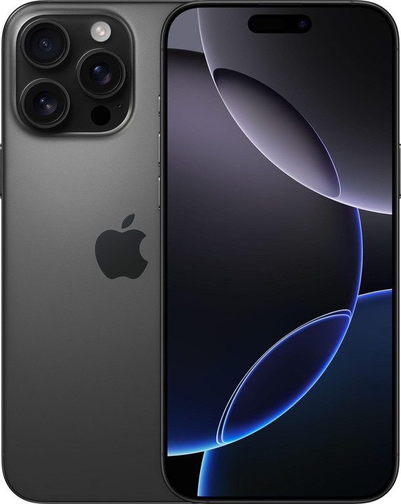 Apple iPhone 16 Pro Max (512 GB, Black Titanium, 6.90", SIM + eSIM, 48 Mpx, 5G)