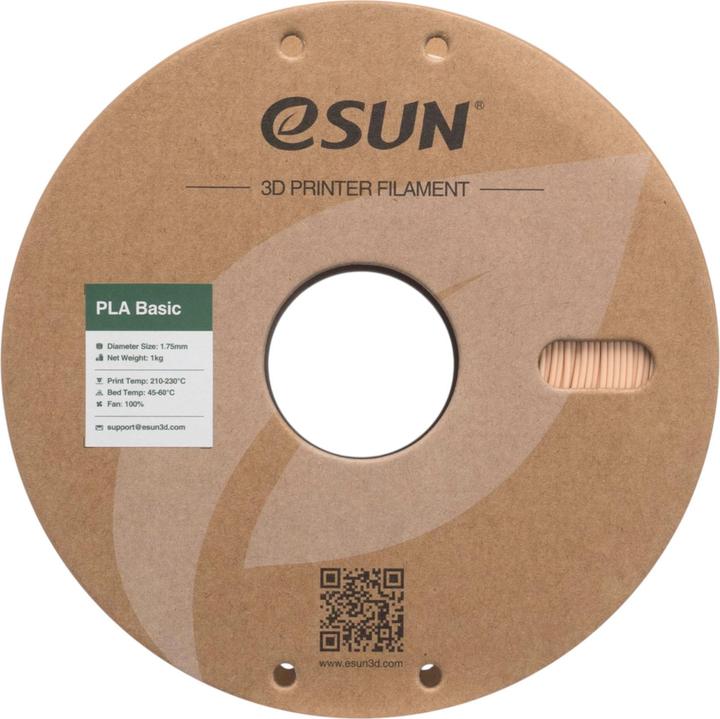 Produktbild eSUN PLA Basic Beige Filament 1.75mm 1Kg (PLA, 1.75 mm, 1000 g, Beige)