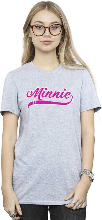 Immagine prodotto Disney Minnie Mouse Logo Maglietta Ampia Donna (XL)