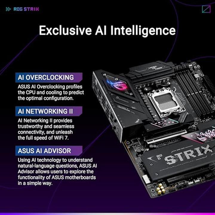Produktbild ASUS ROG STRIX B850-E GAMING WIFI (AM5, AMD B850, ATX)