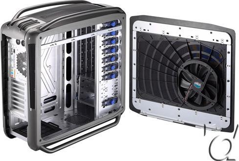Produktbild Cooler Master Cosmos S RC-1100-KKN1-GP, schwarz, Aluminium (ATX)