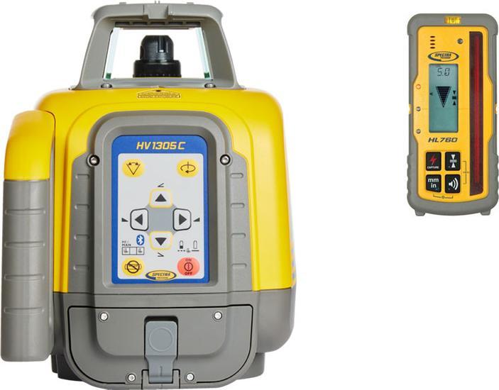 Spectra Physics 603422 HV1305C Horizontale/Verticale Rode Bouwlaser + Ontvanger HL760