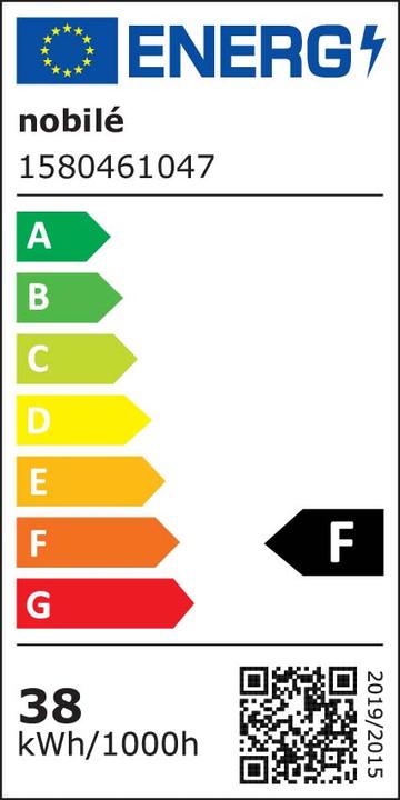 Energie-Label Nobile NOBI LED-Einbauleuchte