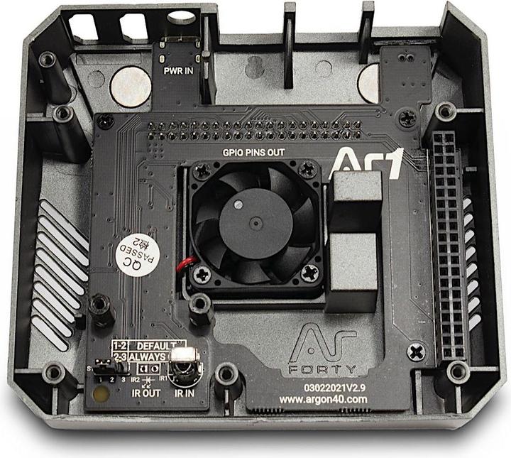 Actual product image Intertech Raspberry Housing ODS-727 Pi4 Model B