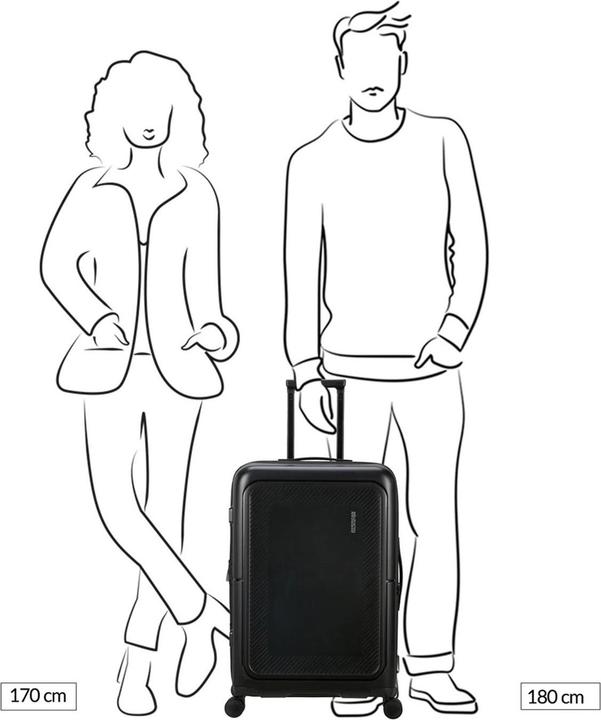 Image du produit American Tourister DashPop Spinner 67/24 Lisas Rose (84 l)