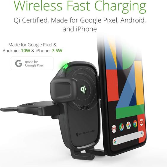 Image du produit iOttie Support jusqu'à 6 pouces ou 89mm de largeur maximale HLCRIO143 black