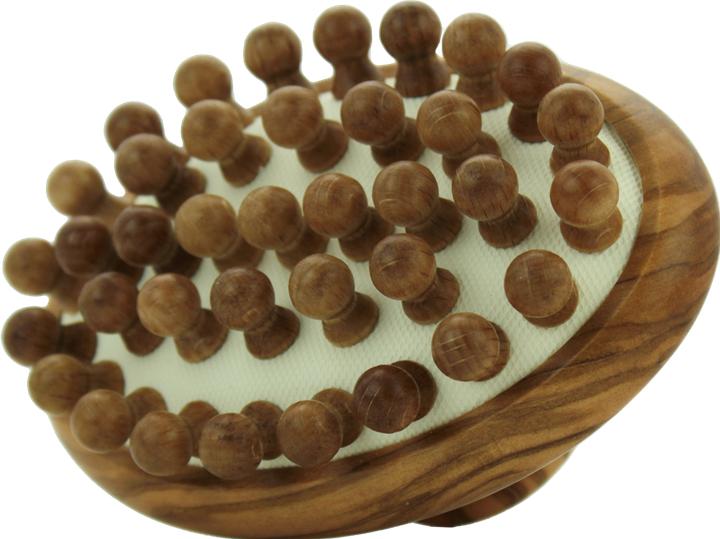 Actual product image Benke Massagebürste mit Halteknopf