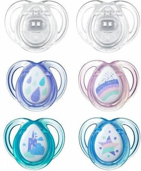 Produktbild Tommee Tippee Any Time Klassischer Babyschnuller Silikon (2 x, bis 6 Monate)