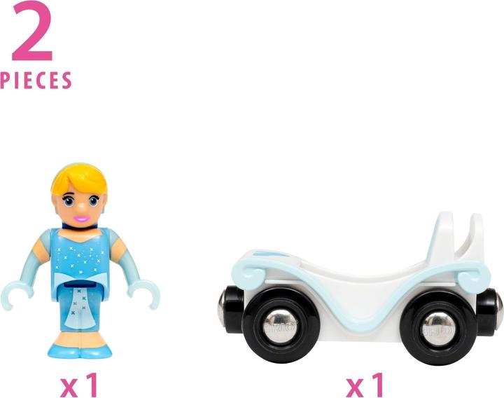Image du produit Brio Train Disney Princesse Cendrillon avec carrosse