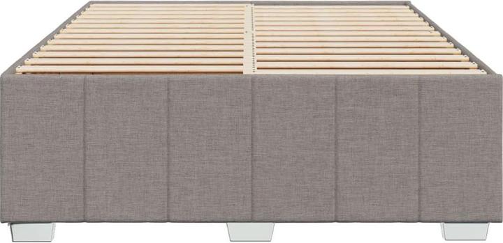 Produktbild vidaXL Bettgestell ohne Matratze Stoff (140 x 190 cm)