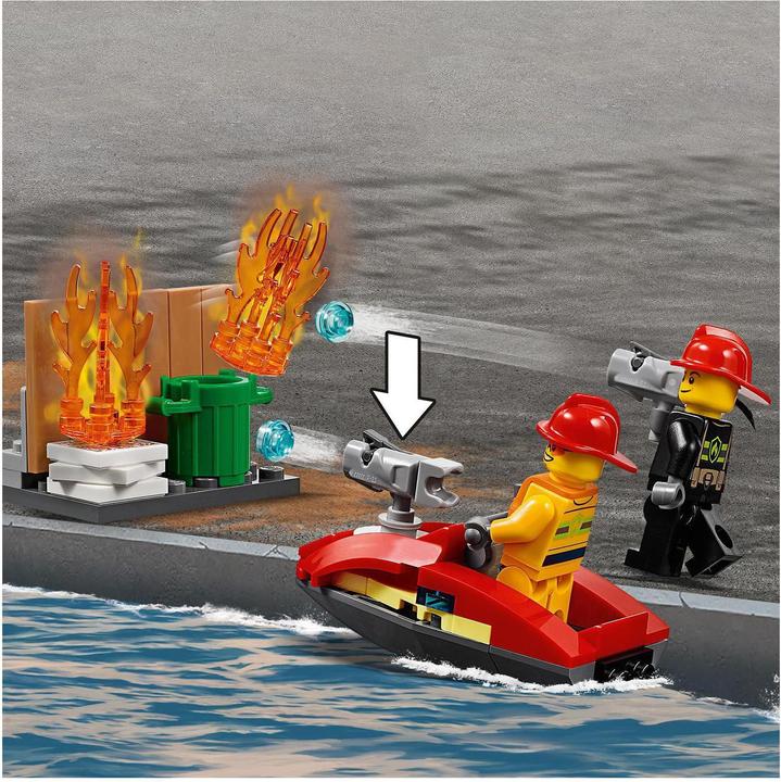 Produktbild LEGO Feuerwehr Station (60215, LEGO City)