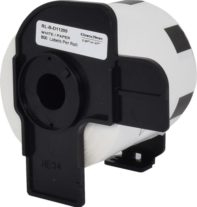 Actual product image Neutral Ptouch Ql550 Labels White