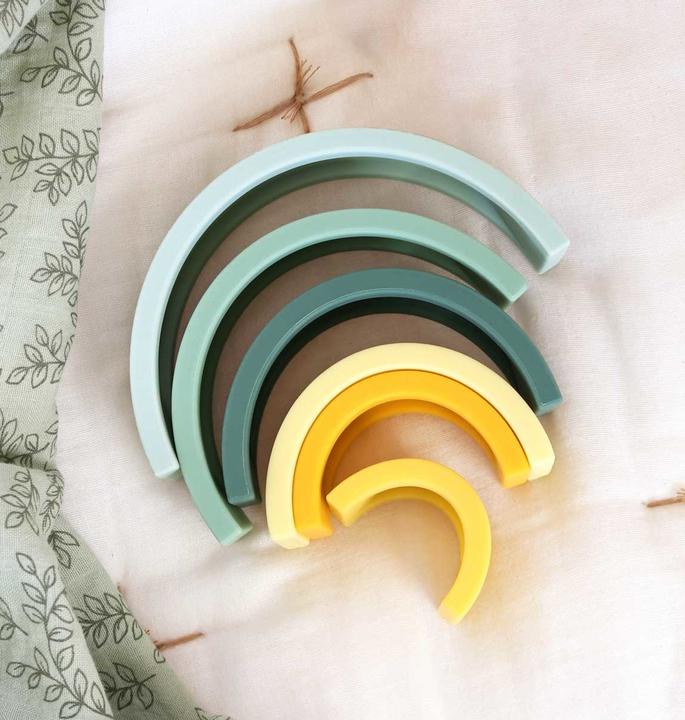 Produktbild A Little Lovely Company Stapelspiel Sage SISTSA02 14.5x6.8x4cm